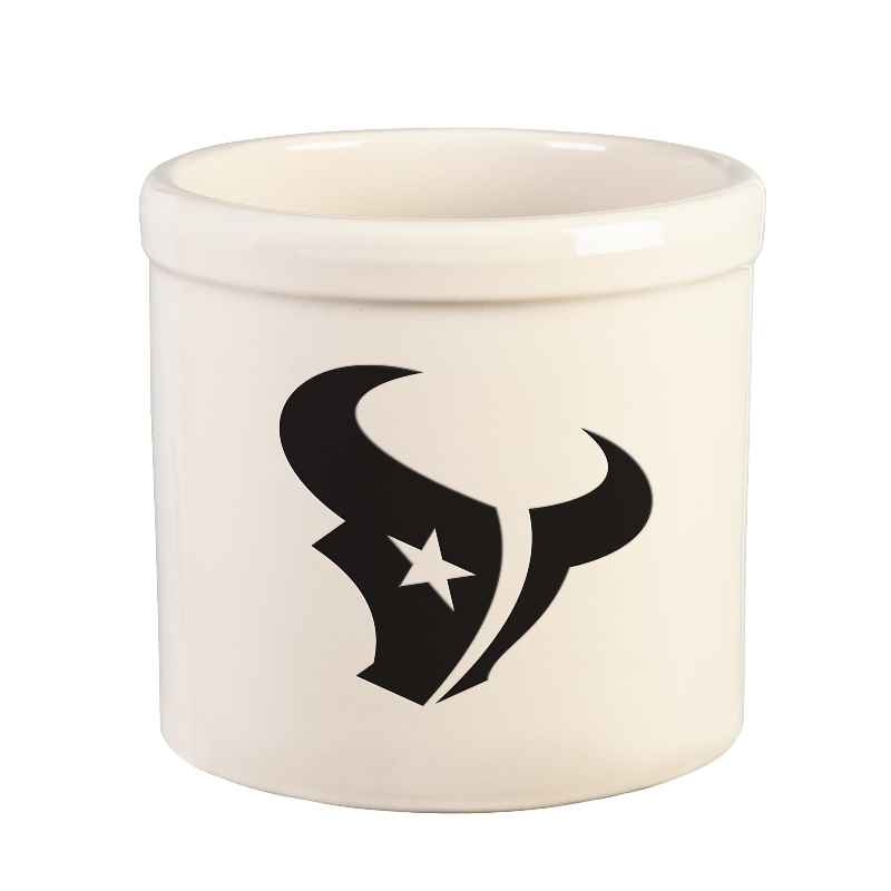NFL Team Logo Stoneware Crock - Houston Texans